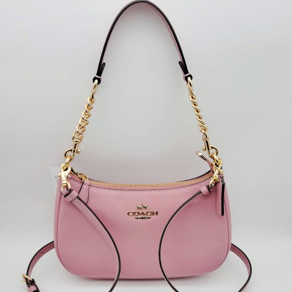 Coach Bags Coach Ca29 Leather Teri Shoulder Bag Handbag Chain Strap